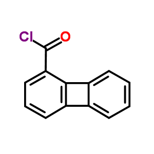 1-聯(lián)苯烯羰酰氯結(jié)構(gòu)式_844891-07-2結(jié)構(gòu)式