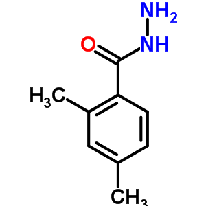 2,4-二甲基苯甲酰肼結(jié)構(gòu)式_85304-03-6結(jié)構(gòu)式