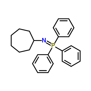 環(huán)庚基亞氨基-三苯基膦結(jié)構(gòu)式_85903-66-8結(jié)構(gòu)式