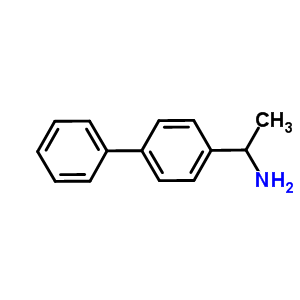 1-聯(lián)苯-4-乙胺結(jié)構(gòu)式_86217-82-5結(jié)構(gòu)式