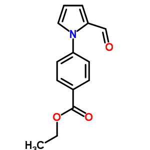 4-(2-甲?；?吡咯-1-基)-苯甲酸乙酯結(jié)構(gòu)式_86454-37-7結(jié)構(gòu)式