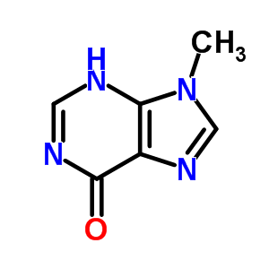 6H-purin-6-one, 1,9-dihydro-9-methyl-Structure,875-31-0Structure 6H-purin-6-one, 1,9-dihydro-9-methyl- Structure,875-31-0Structure