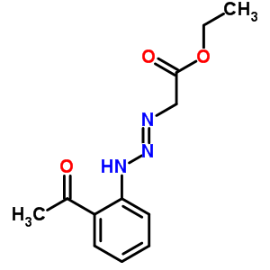 2-[(2-乙?；交?氨基]二氮雜烯乙酸乙酯結(jié)構(gòu)式_87604-94-2結(jié)構(gòu)式