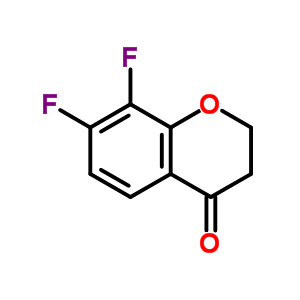 7,8-Difluorochroman-4-one Structure,890840-90-1Structure