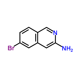 6-Bromo-3-isoquinolinamine Structure,891785-28-7Structure