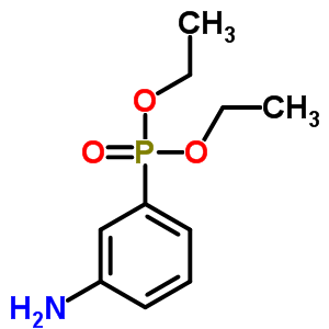 3-二乙氧基膦苯胺結(jié)構(gòu)式_89277-85-0結(jié)構(gòu)式