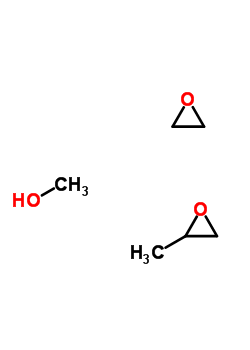 Oxirane, methyl-, polymer with oxirane, monomethyl etherStructure,9063-06-3Structure Oxirane, methyl-, polymer with oxirane, monomethyl ether Structure,9063-06-3Structure
