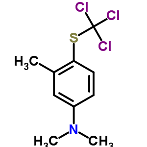 N,n,3-trimethyl-4-(trichloromethylsulfanyl)anilineStructure,91799-69-8Structure N,n,3-trimethyl-4-(trichloromethylsulfanyl)aniline Structure,91799-69-8Structure