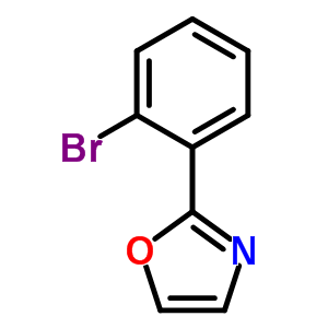 2-(2-溴苯基)噁唑結(jié)構(gòu)式_92346-48-0結(jié)構(gòu)式