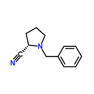 (S)-1-n-芐基-2-氰基吡咯烷結(jié)構(gòu)式_928056-25-1結(jié)構(gòu)式