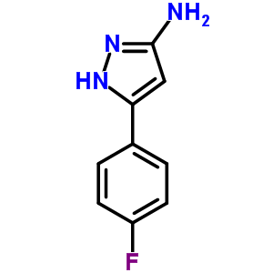 3-(4-氟苯)-1H-吡唑-5-胺結(jié)構(gòu)式_929635-71-2結(jié)構(gòu)式